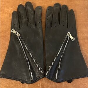 Echo Black Leather gloves